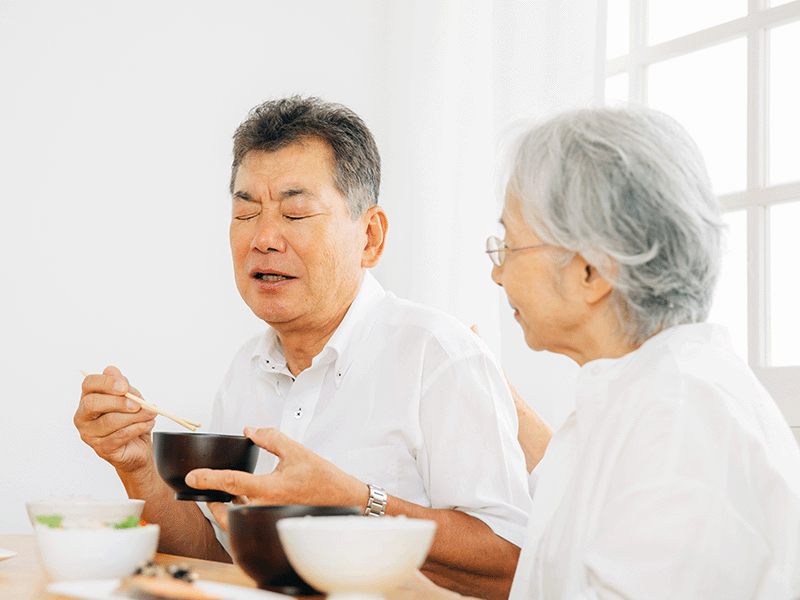 困る老人