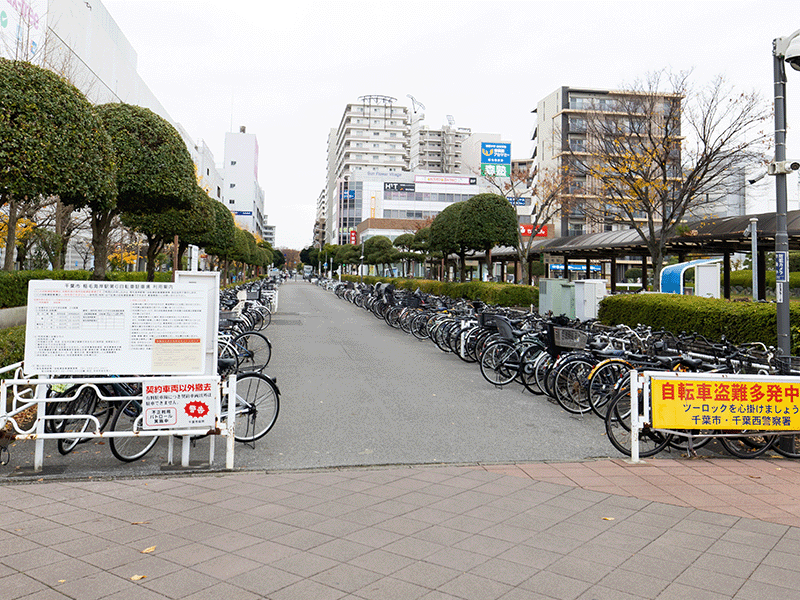 クリニックまでの通り