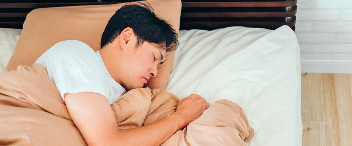 睡眠男性